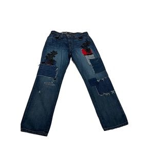 Ralph Lauren Patchwork Jeans